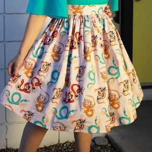 XXXL snake skirt from Oblong Box Shop